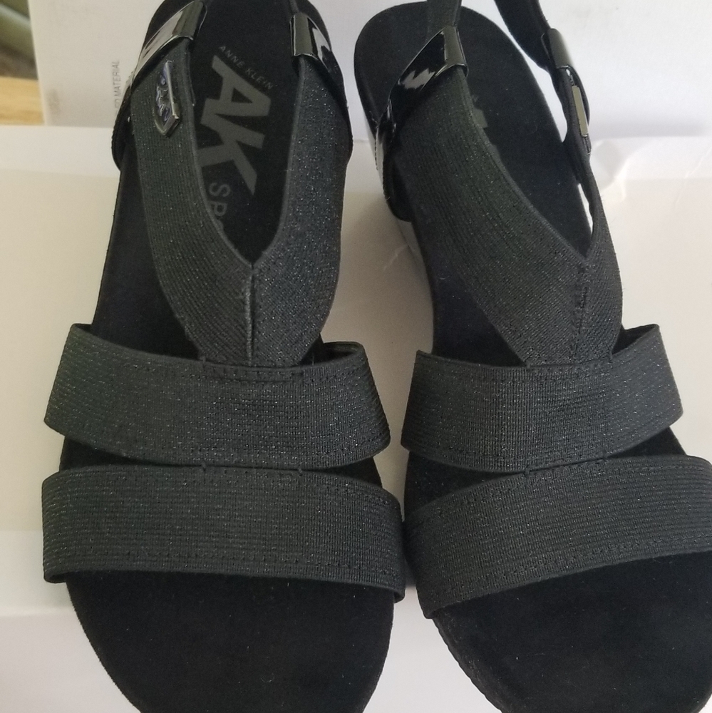 Anne Klein Sport Sling Back Sandels - Picture 2 of 12